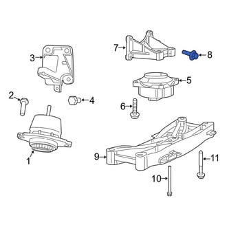 Dodge OE - Right Automatic Transmission Mount Bolt