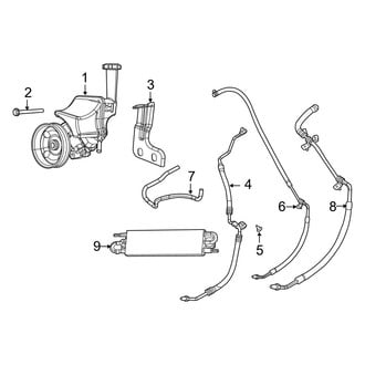 Dodge OE - Steering Gear & Linkage - Pump & Hoses