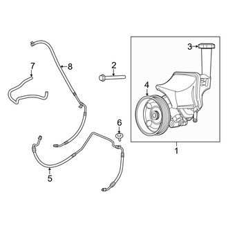Dodge OE - Steering Gear & Linkage - Pump & Hoses