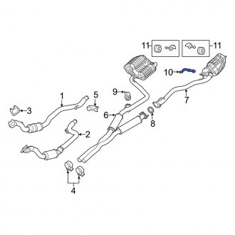 Dodge Challenger OEM Exhaust Parts | Systems, Tips, Pipes — CARiD.com