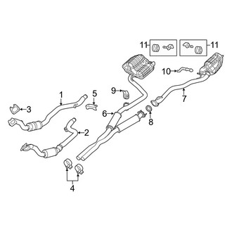 Dodge OE - Exhaust System - Exhaust Components