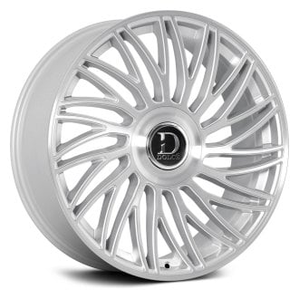 DOLCE LUXURY WHEELS® - SESTO Gloss Silver with Brushed Face