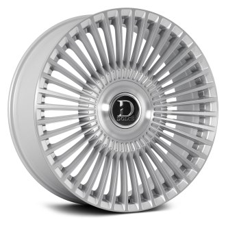 DOLCE LUXURY WHEELS® - TRENTO Gloss Silver with Brushed Face