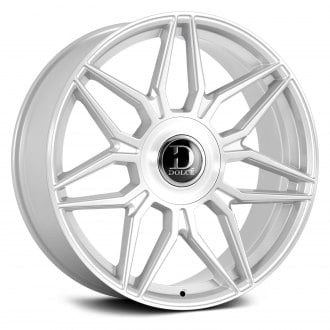 DOLCE LUXURY WHEELS® - VERONA Gloss Silver with Brushed Face