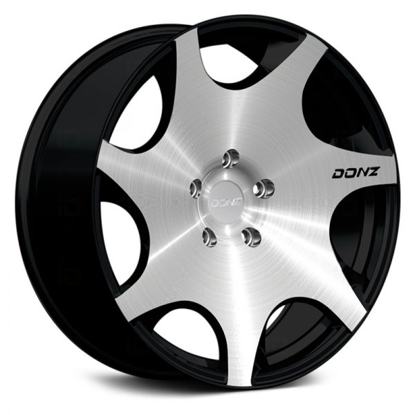 DONZ® - MERLINO Gloss Black with Machined Face