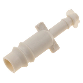 Dorman® - Hard Vacuum Tubing Connectors (Straight, White Plastic, 1/4" x 1/8", 2 pcs)