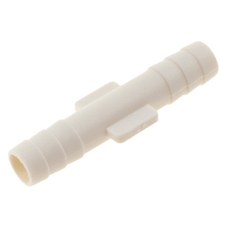 Dorman® - Hard Vacuum Tubing Connectors (Straight, White Plastic, 1/4" x 1/4", 2 pcs)