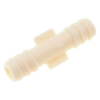 Dorman® - Hard Vacuum Tubing Connectors (Straight, White Plastic, 5/16" x 5/16", 2 pcs)