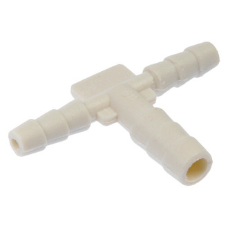 Dorman® - Hard Vacuum Tubing Connectors (T-Piece, White Plastic, 3/8" x 3/8" x 3/16", 2 pcs)