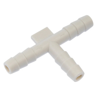 Dorman® - Hard Vacuum Tubing Connectors (T-Piece, White Plastic, 3/16" x 3/16" x 3/16", 2 pcs)