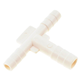 Dorman® - Hard Vacuum Tubing Connectors (T-Piece, White Plastic, 3/16" x 3/16" x 1/4", 2 pcs)