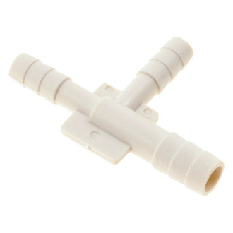 Dorman® - Hard Vacuum Tubing Connectors (T-Piece, White Plastic, 3/16" x 1/4" x 3/16", 2 pcs)