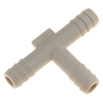 Dorman® - Hard Vacuum Tubing Connector (T-Piece, White Plastic, 3/8" x 3/8" x 3/8", 1 pc)