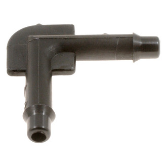Dorman® - Hard Vacuum Tubing Connector (90 Elbow, Black Plastic, 3/16" x 3/16", 1 pc)