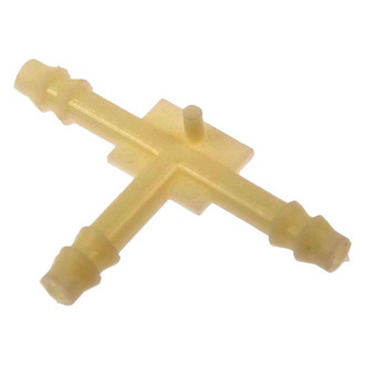 Dorman® - Hard Vacuum Tubing Connectors (T-Piece, White Plastic, 7/64" x 7/64" x 7/64", 10 pcs)