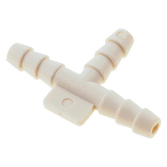 Dorman® - Hard Vacuum Tubing Connectors (T-Piece, White Plastic, 5/32" x 5/32" x 5/32", 10 pcs)