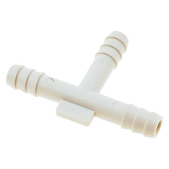 Dorman® - Hard Vacuum Tubing Connectors (T-Piece, White Plastic, 5/16" x 5/16" x 5/16", 10 pcs)