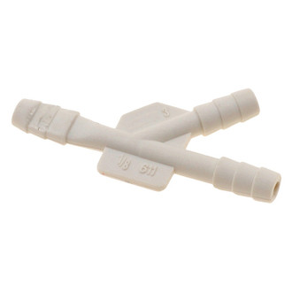 Dorman® - Hard Vacuum Tubing Connectors (Y-Piece, White Plastic, 1/8" x 1/8" x 1/8", 10 pcs)