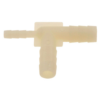 Dorman® - Hard Vacuum Tubing Connectors (T-Piece, White Plastic, 1/4" x 1/8" x 1/4", 10 pcs)
