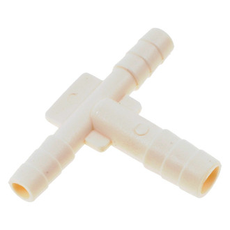 Dorman® - Hard Vacuum Tubing Connectors (T-Piece, White Plastic, 3/16" x 3/16" x 1/4", 10 pcs)