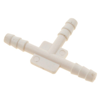 Dorman® - Hard Vacuum Tubing Connectors (T-Piece, White Plastic, 1/8" x 1/8" x 1/8", 10 pcs)