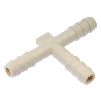 Dorman® - Hard Vacuum Tubing Connectors (T-Piece, White Plastic, 1/4" x 1/4" x 1/4", 10 pcs)