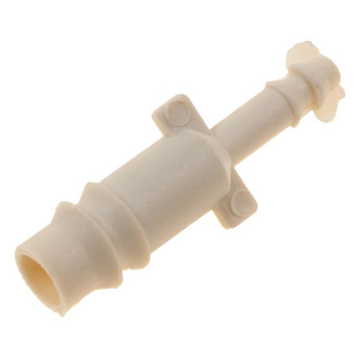 Dorman® - Hard Vacuum Tubing Connectors (Straight, White Plastic, 1/4" x 1/8", 10 pcs)