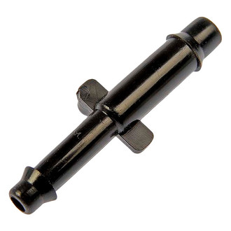 Dorman® - Hard Vacuum Tubing Connectors (Straight, Black Plastic, 1/8" x 3/16", 10 pcs)