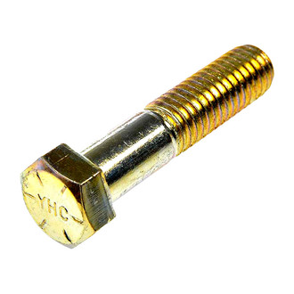 Dorman® - Hex Cap Screw (Grade 8 Steel, Zinc Yellow, 7/16-14 x 2'', 25 pcs in Box)