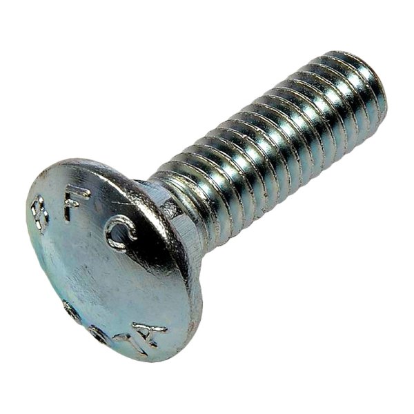 Dorman® - Carriage Bolts with Nuts (Grade 2 Steel, 3/8-16 x 6-1/2'', 15 pcs in Box)