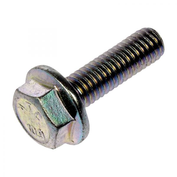 Dorman® - Flanged Hex Cap Screw (Class 10.9 Steel, Chrome, M6-1.0 x 20mm, 10 pcs in Box)