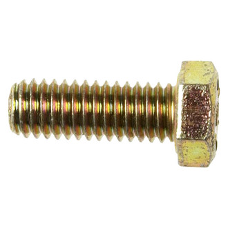 Dorman® - Hex Cap Screw (Grade 8 Steel, Zinc Yellow, 3/8-16 x 1'', 16 pcs in Box)