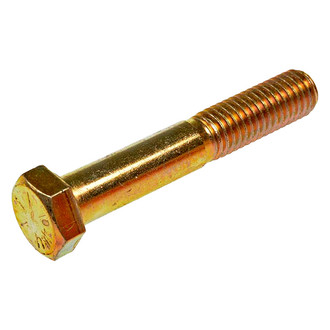 Dorman® - Hex Cap Screw (Grade 8 Steel, Zinc Yellow, 1/2-13 x 3'', 4 pcs in Box)