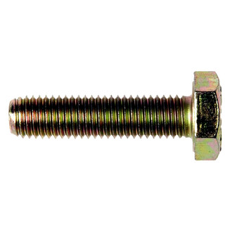 Dorman® - Hex Cap Screw (Grade 8 Steel, Zinc Yellow, 1/4-28 x 1'', 50 pcs in Box)