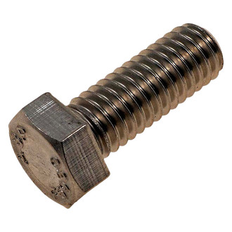 Dorman® - Hex Cap Screw (18-8 Stainless Steel, Chrome, 3/8-16 x 1'', 5 pcs in Box)