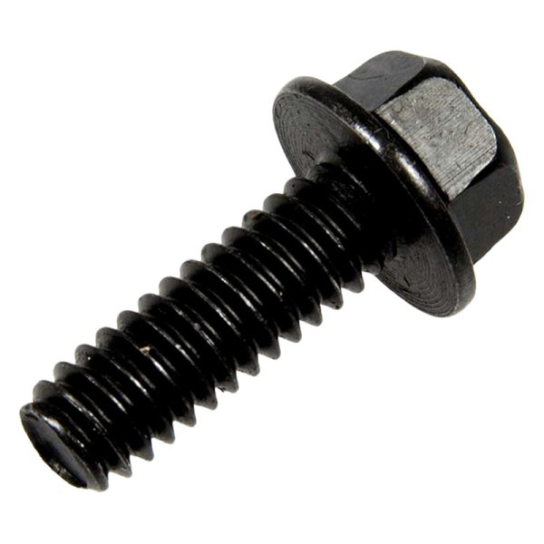 Dorman® - Flanged Hex Cap Screw (Grade 8 Steel, Black, 1/4"-20 x 3/4", 4 pcs in Clamshell)