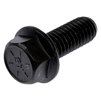 Dorman® - Flanged Hex Cap Screw (Grade 8 Steel, Black, 3/8"-16 x 1", 2 pcs in Clamshell)
