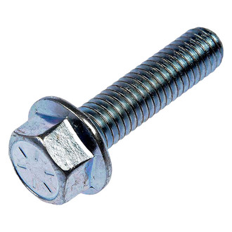 Dorman® - Flanged Hex Cap Screw (Grade 8 Steel, Black, 3/8"-14 x 1-1/2", 2 pcs in Clamshell)