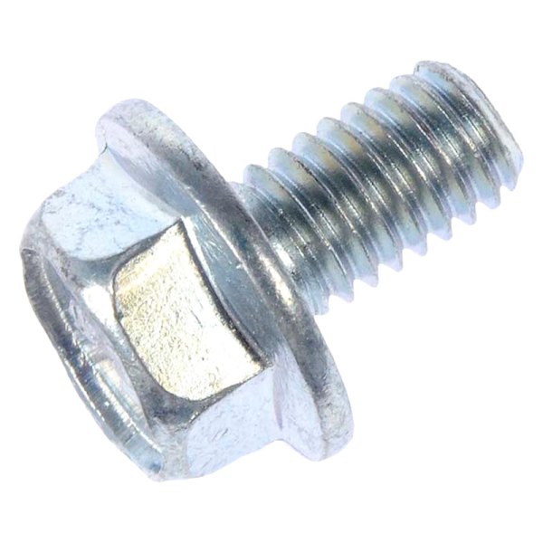 Dorman® - Flanged Hex Cap Screw (Class 10.9 Steel, Yellow Zinc, M6-1.0 x 10mm, 4 pcs in Clamshell)