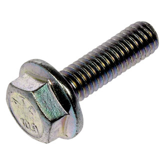 Dorman® - Flanged Hex Cap Screw (Class 10.9 Steel, Yellow Zinc, M6-1.0 x 20mm, 4 pcs in Clamshell)