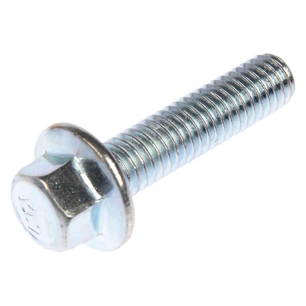 Dorman® - Flanged Hex Cap Screw (Class 10.9 Steel, Yellow Zinc, M6-1.0 x 25mm, 4 pcs in Clamshell)