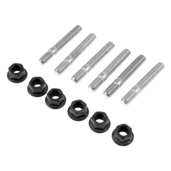 Stainless Steel Metric Exhaust Studs Manifold Studs with Flange Nuts 