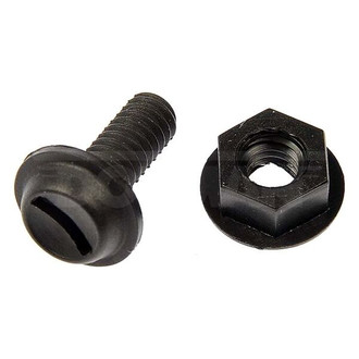 Dorman® - Black License Plate Fasteners