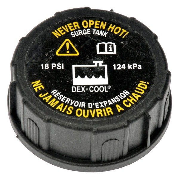 Dorman 54212 Engine Coolant Recovery Tank Cap - Direct OE Replacement (Black)