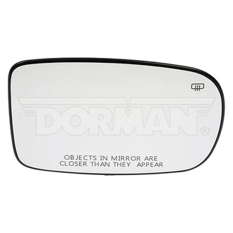 Dorman® 57591 - HELP™ Driver Side Power Mirror Glass (Heated, Foldaway)