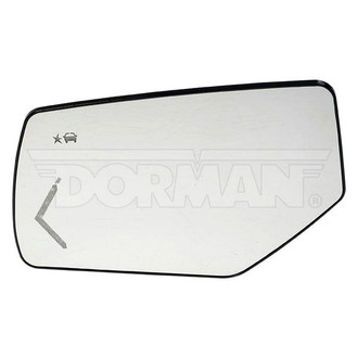 Dorman® - HELP™ Driver Side Power Mirror Glass (Heated, Foldaway)