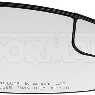 Dorman® - HELP™ Passenger Side Manual Mirror Glass (Non-Heated, Non-Foldaway)