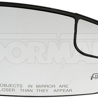 Dorman® - HELP™ Passenger Side Manual Mirror Glass (Heated, Non-Foldaway)