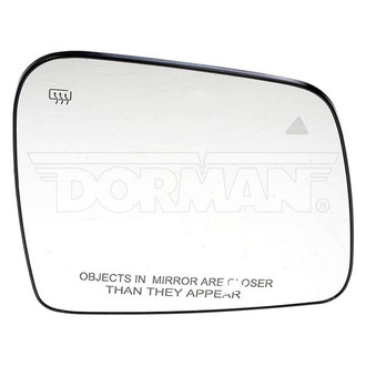 Dorman® - HELP™ Passenger Side Power Mirror Glass (Heated, Foldaway)