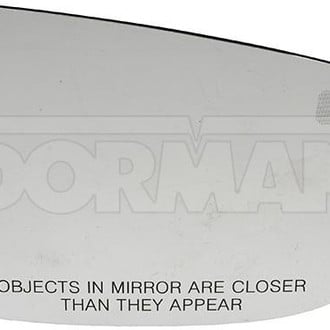 Dorman® - HELP™ Passenger Side Manual Mirror Glass (Heated, Non-Foldaway)
